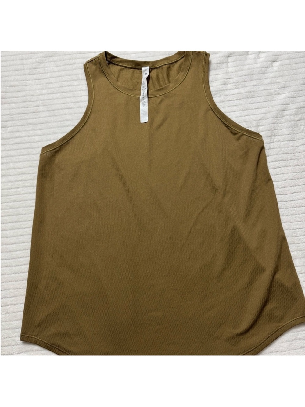 lululemon athletica Olive Green Racerback Tank - Picture 2 of 4